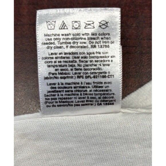 Y2K Grunge Goth Affliction Style Devotion Cross Angel Wings Tee Size XL - Picture 8 of 9